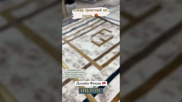 А вам нравятся ковры в таком дизайне ? Коллекция Хилтон 2023⚱️