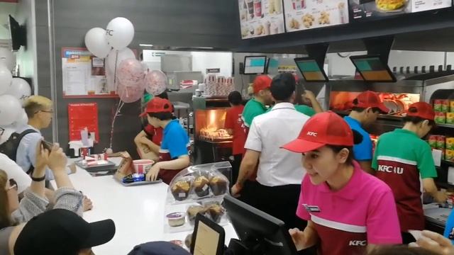 Открытие KFC  в Якутске