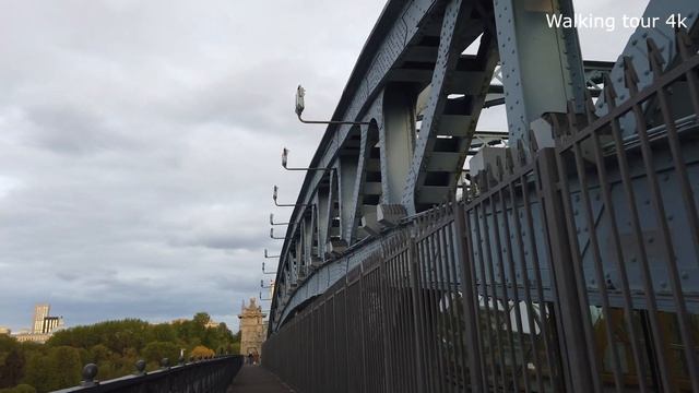 Андреевский мост - Прогулка по Москве