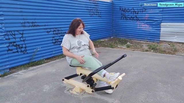 Спортивные пенсионные резервы России. Тренировки с Анжелиной. О, спорт, ты мир! Видео-улыбашка