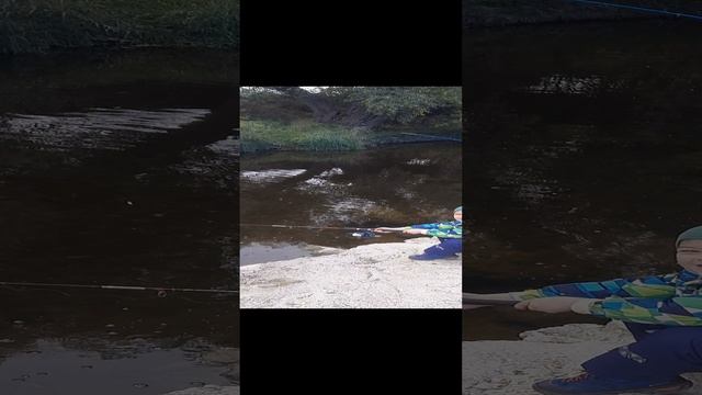 На рыбалке