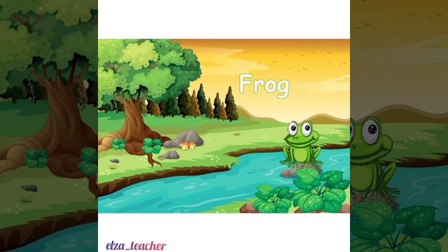 Животные/ Animals vocabulary for kids