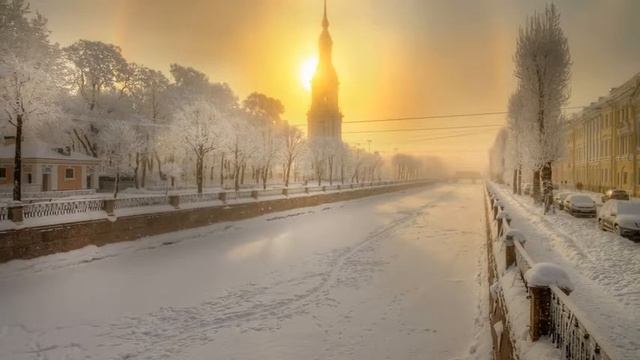 Зимний Петербург