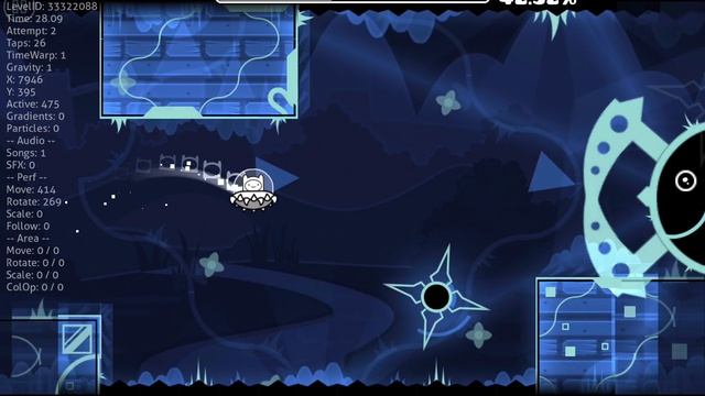 geometry dash прохожу уровень winter