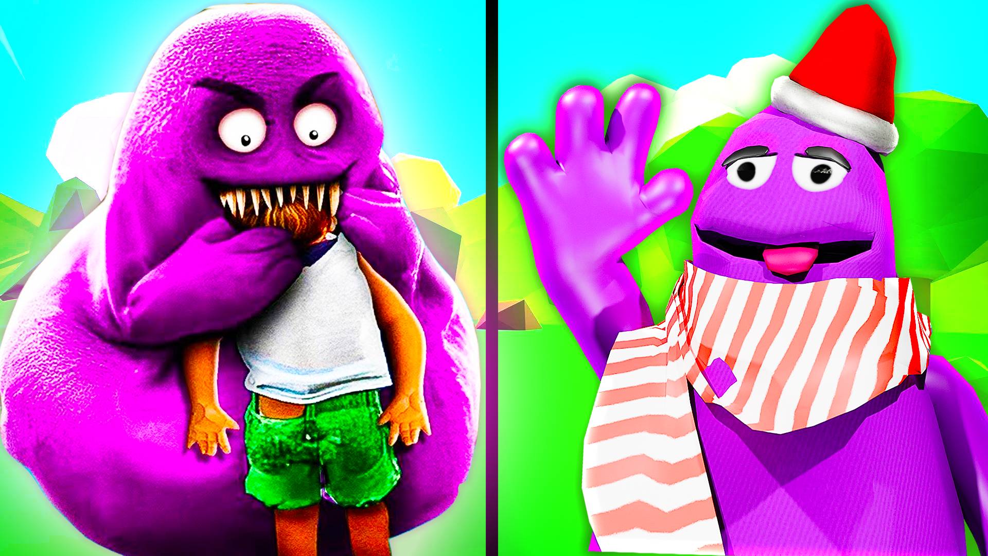РЕАЛИСТИЧНЫЙ ГРИМАС ШЕЙК В РОБЛОКС ПРОТИВ GRIMACE SHAKE В Roblox! Как найти морфа