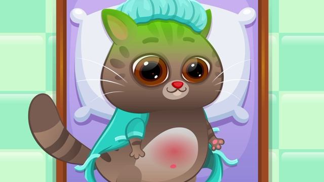 Играем с бубу кот🐱 №3 Гуляем и играем!