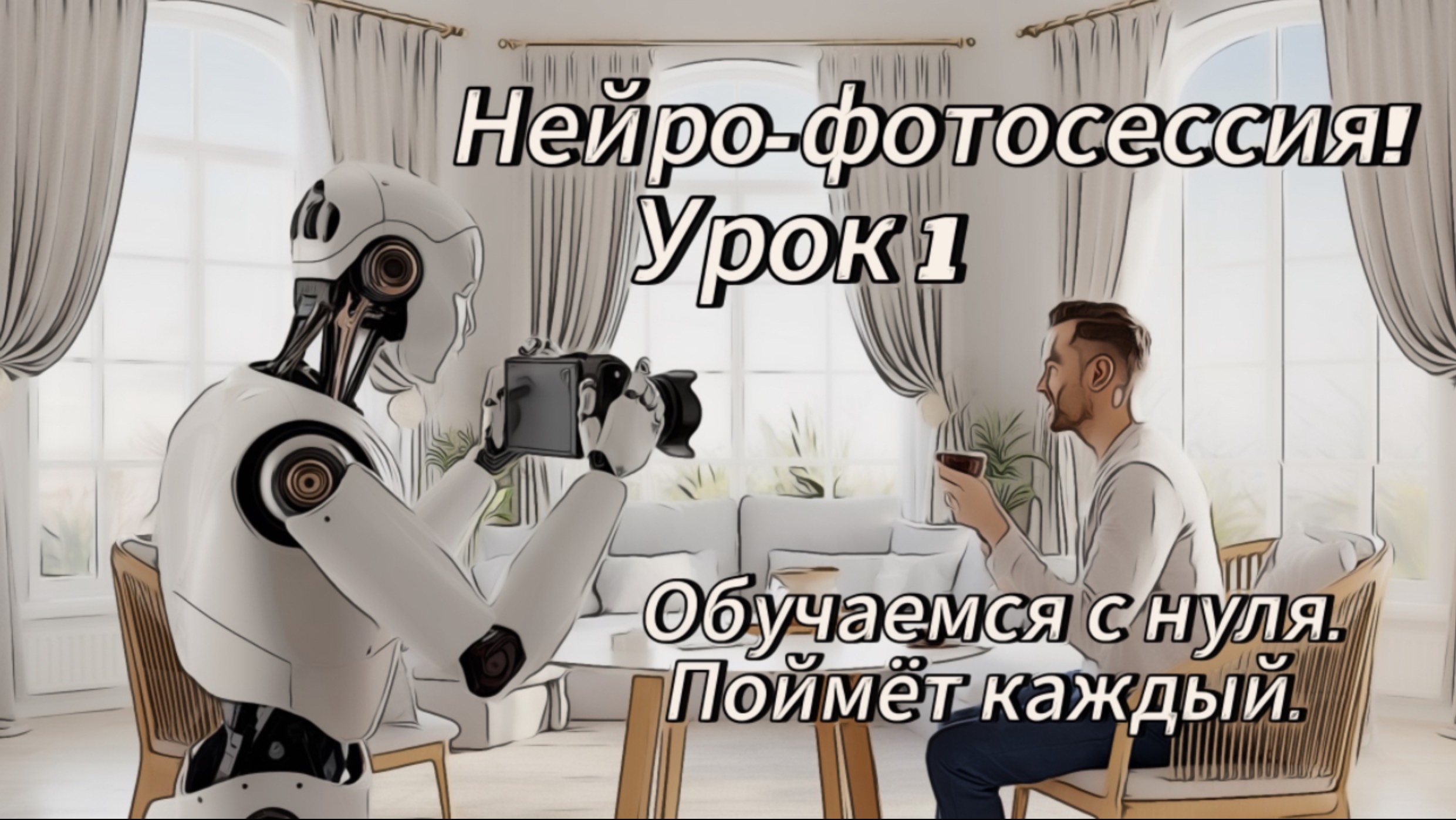 Фотосессия XXI века: Искусственный интеллект создаёт магию