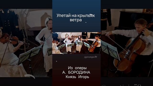 Улетай на крыльях ветра из оперы Князь Игорь А. БОРОДИНА