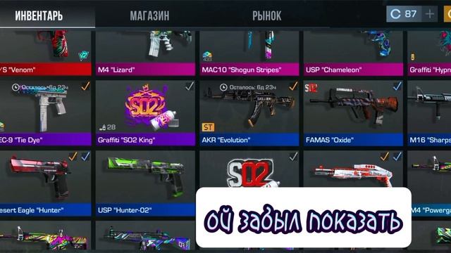 мой инвентарь