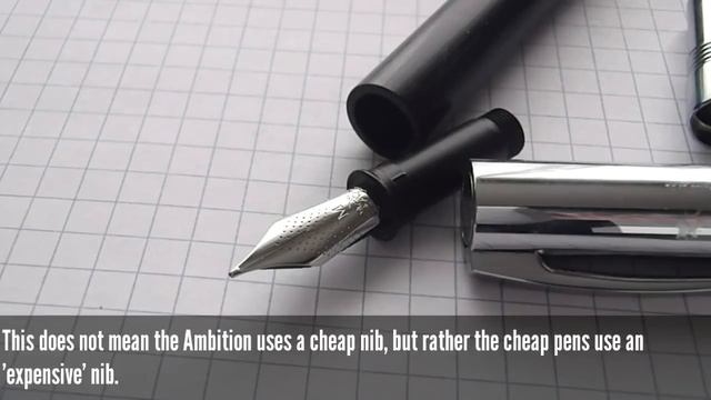 Faber-Castell Ambition - A Silent Review. (w/ Private Reserve Electric DC Blue)