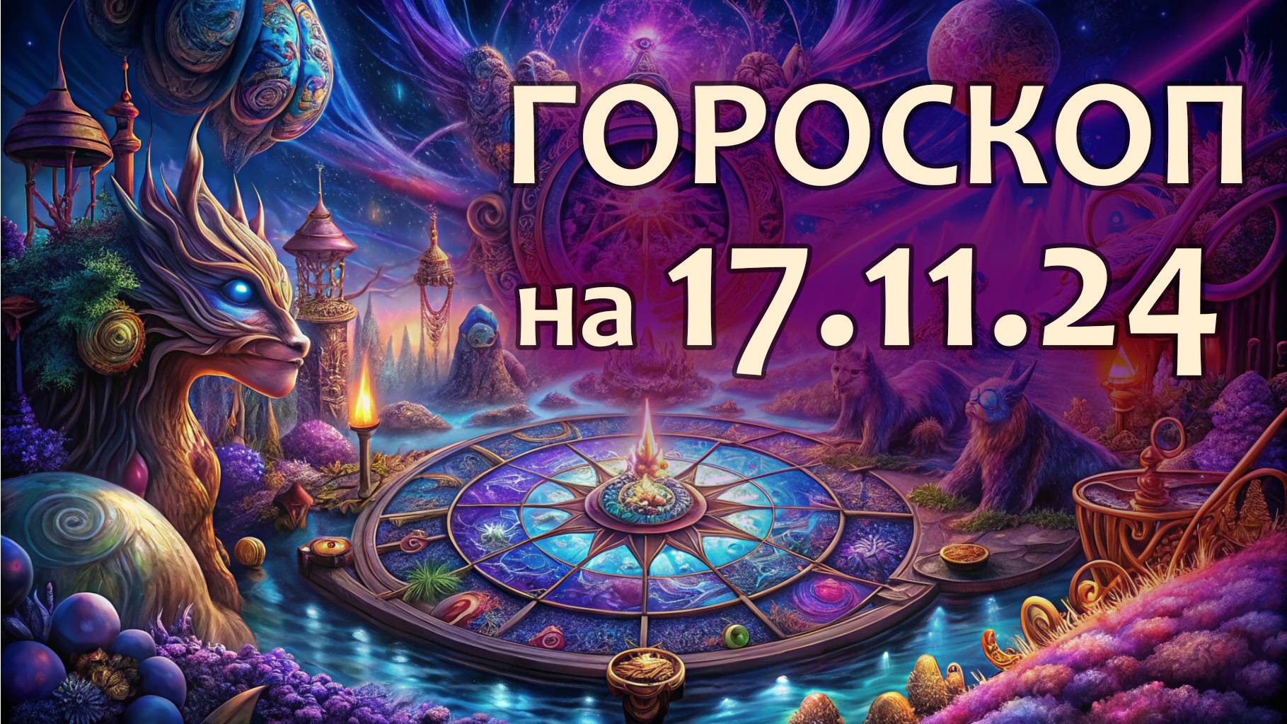 Гороскоп на 17 ноября 2024 года
