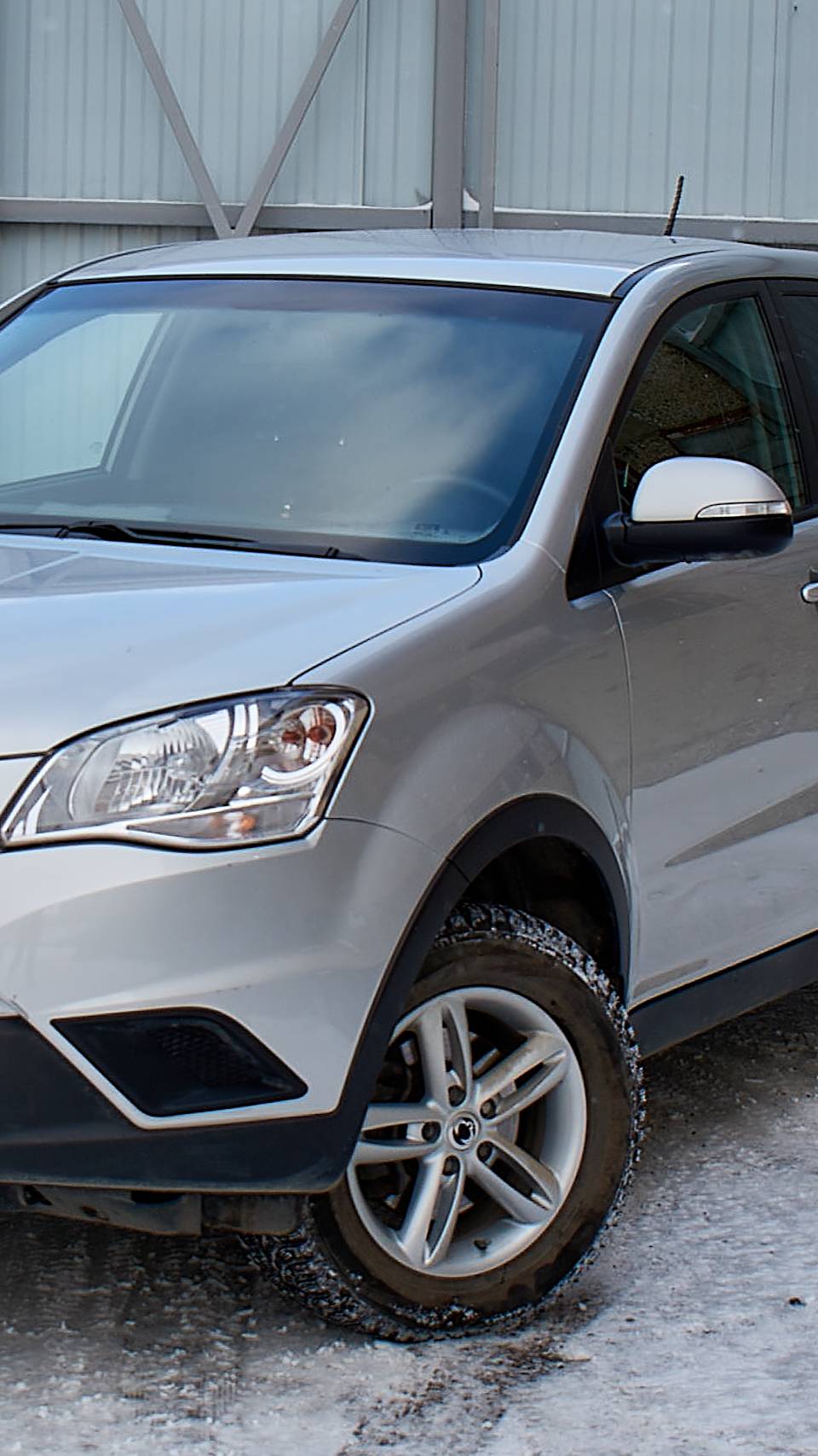 Обзор на SsangYong Actyon Кроссовер  2.0 MT 2013г