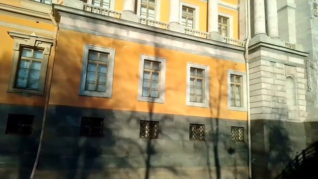 Михайловский замок, отражение.