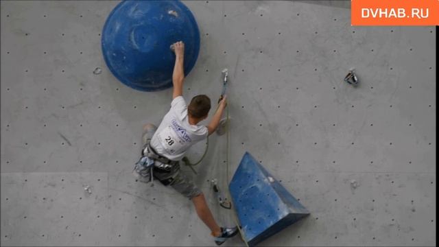 «Головоломки» решали на скалодроме участники чемпионата и первенства ДФО