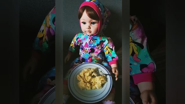 Рутина выходного дня с реборном😍.mp4