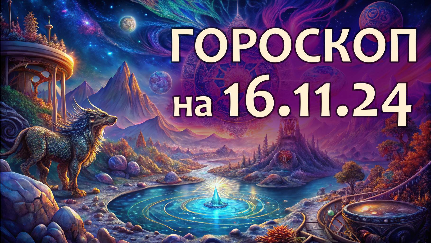 Гороскоп на 16 ноября 2024 года