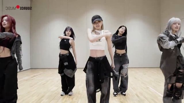 LE SSERAFIM - "Easy" | Dance Practice [MIRRORED] (Moving ver.)