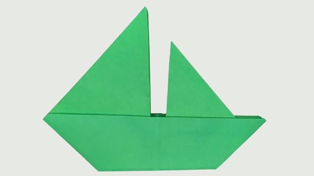 Как сделать кораблик из бумаги. Легкий способ как сделать оригами корабль