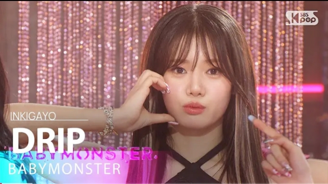 BABYMONSTER "DRIP" INKIGAYO 241110