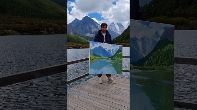 Наикрасивейшее озеро в Китае!