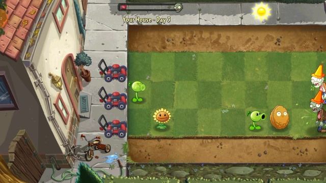 играю в PvZ 2 первая часть