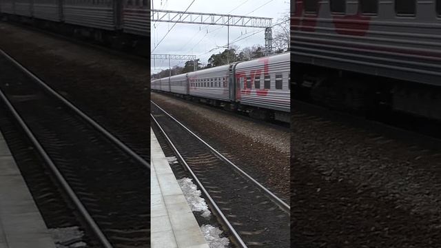 Электровоз ЭП2К-423 (ТЧЭ-10) со скорым поездом "Дневной экспресс" №119Й Саранск - Москва.