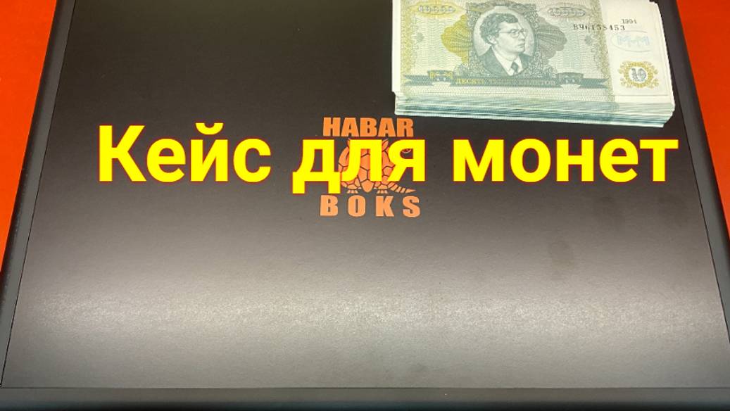 24 Ячейки - Пластиковый кейс с рамками для хранения монет