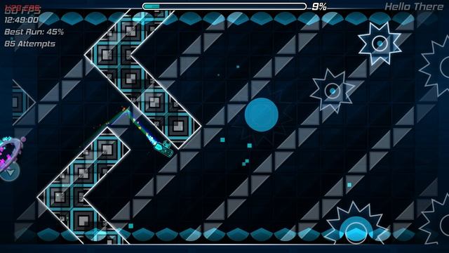 Просто играем в Geometry Dash 2