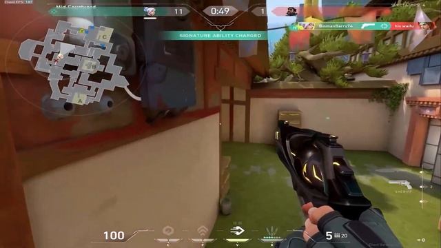 Their Teammates did not believe in these Perfect 1v5's. (Valorant)