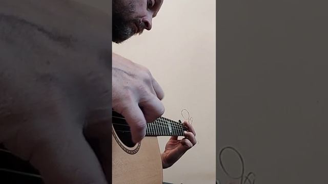 Фрагмент пьесы для гитары - Guitar piece fragment