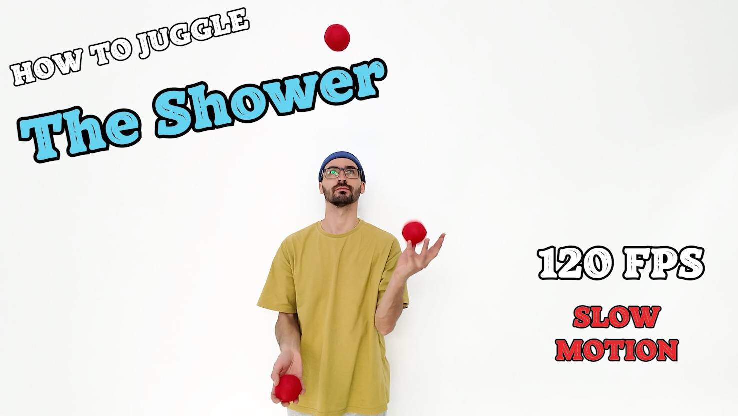 Как кидать THE SHOWER - Slow Motion 120 fps 💦