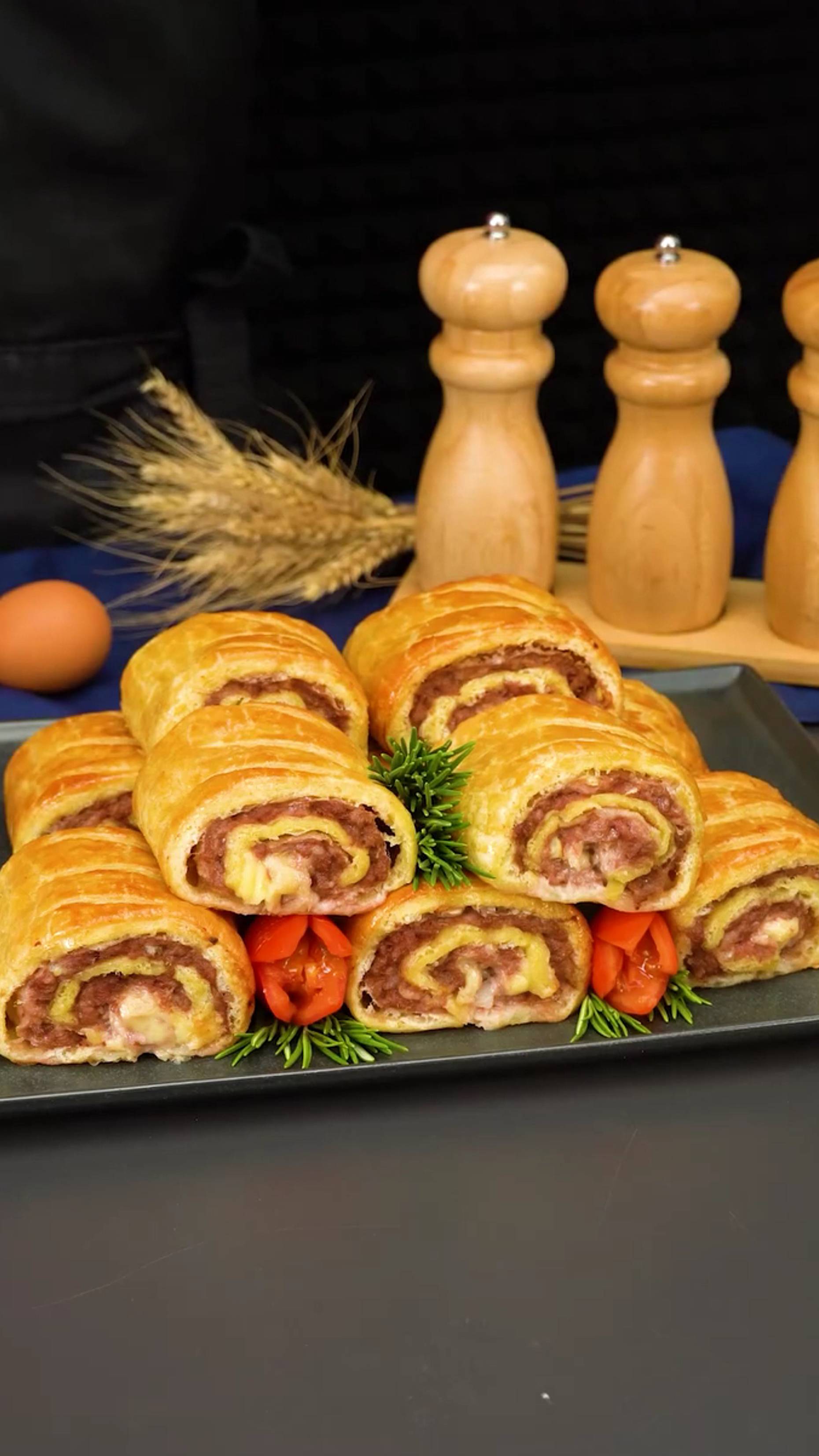 Никто не догадается, как вы его приготовили! Быстрая закуска с мясным фаршем