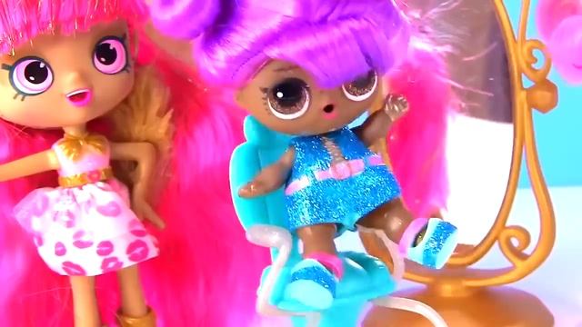 Волшебное утро сестрёнок Лол Сюрприз Модные прически для Lol Surprise Dolls Мультик