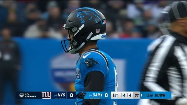 Brian Burns' first sack vs. former team comes on second play in Munich