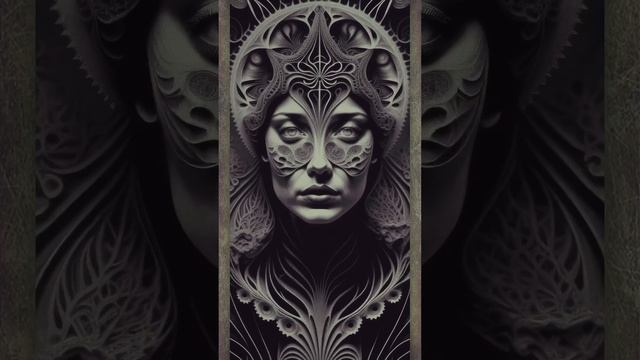 Fractal face N2 #animationvideo #stablediffusion #stablediffusionanimation #generativeart #ai