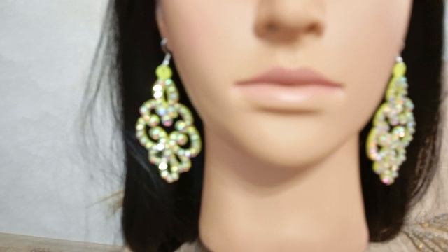 Серьги для восточного танца