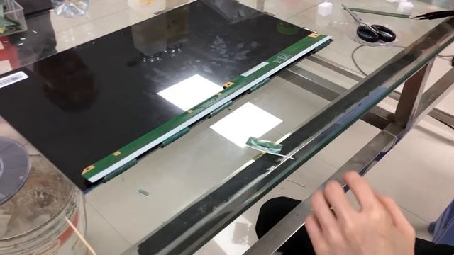 SAMSUNG LCD-Ремонт COF процесс удаления и склеивания