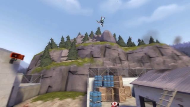 Team fortress 2-Market gardener air kill
