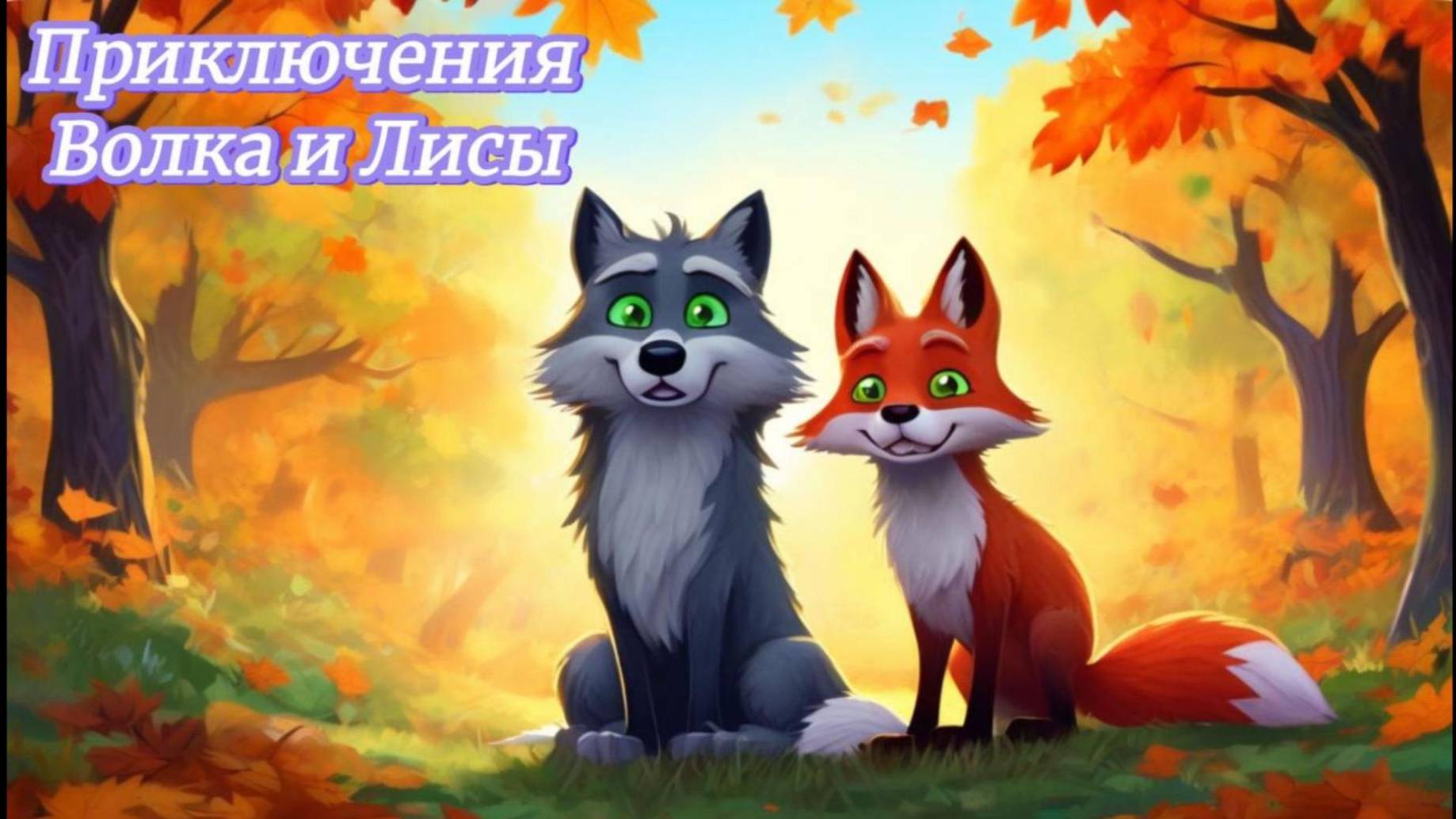 Сказки | Приключения Волка и Лисы  | Детские сказки онлайн | сказка | мультик