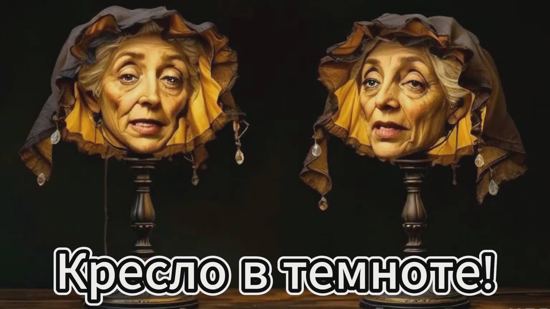 Вздыхало кресло в темноте