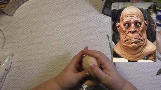 👴КАК СЛЕПИТЬ ЛИЦО И ГОЛОВУ КУКЛЫ 👴 КОЛОРИТНЫЙ МУЖИК 👴ЧАСТЬ 1  ЛЕПНИНА Кукольная академия Оксаны Т
