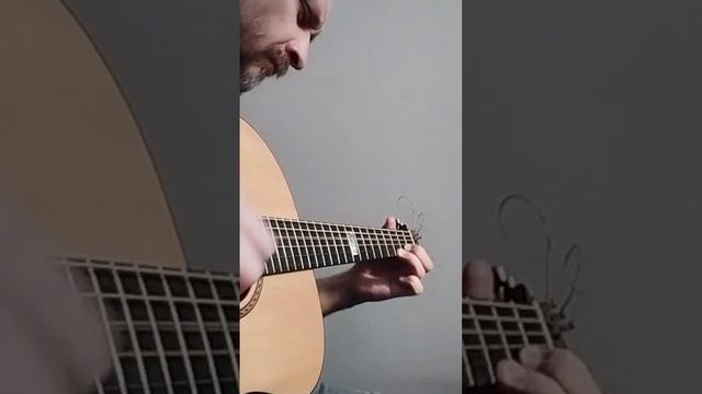 Фрагмент пьесы для гитары - Guitar piece fragment