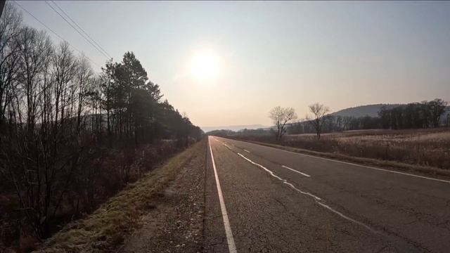 Соло - пробежка Уссурийск - Каймановка и обратно 60 км 09.11.2024