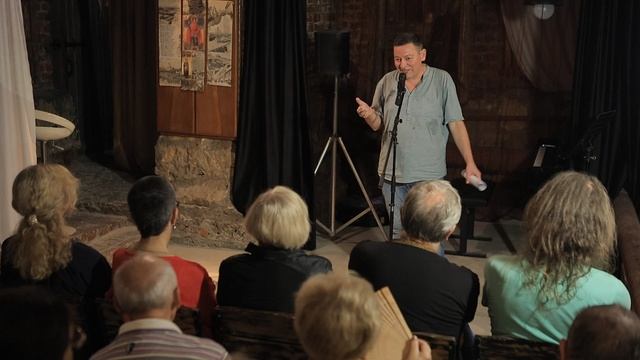 Вечер памяти  Николая Гумилёва 26.08.2024. Часть 4. Дмитрий Стрешнев, Андрей Коровин, Мира Ольгина.