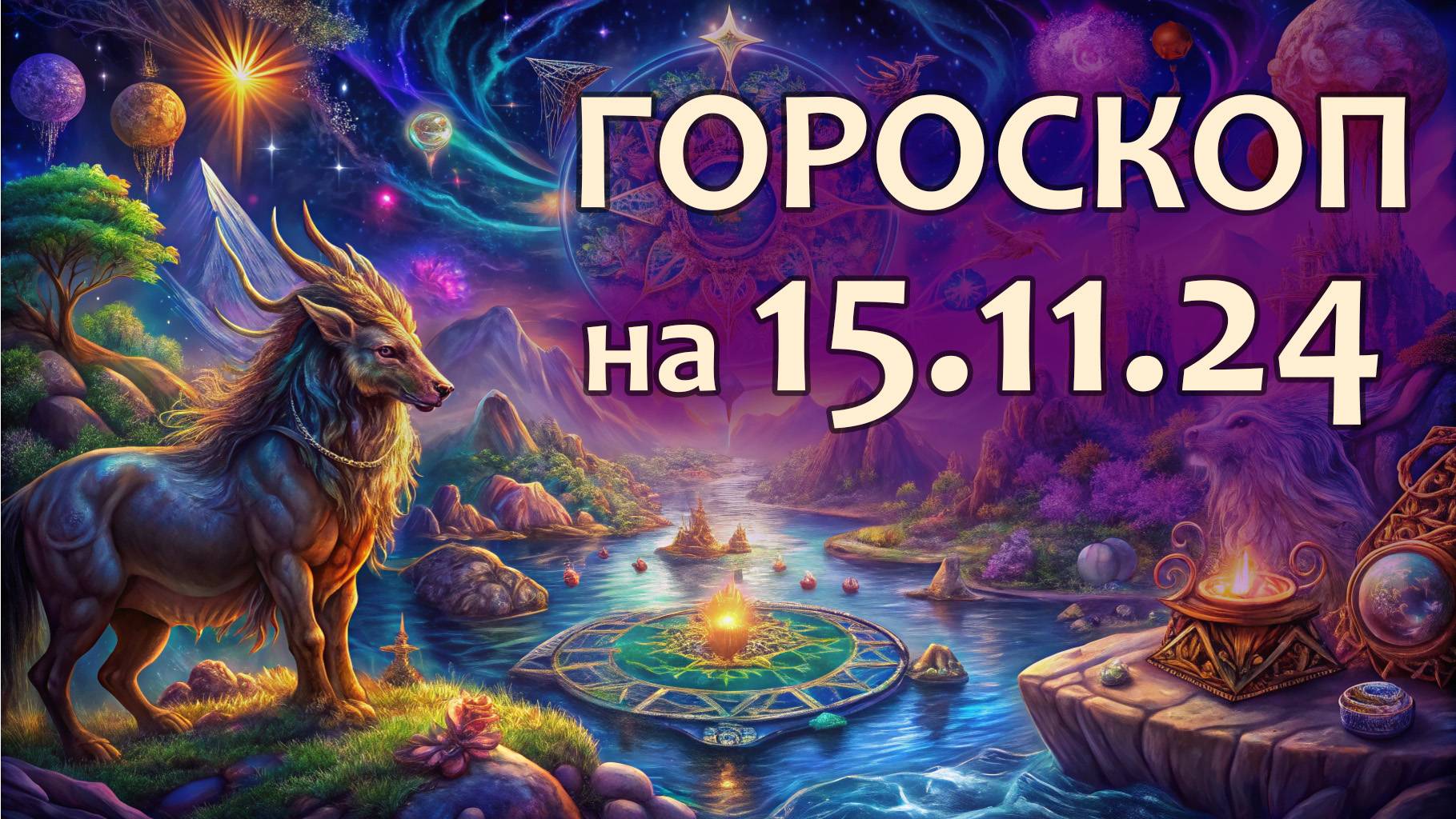 Гороскоп на 15 ноября 2024 года