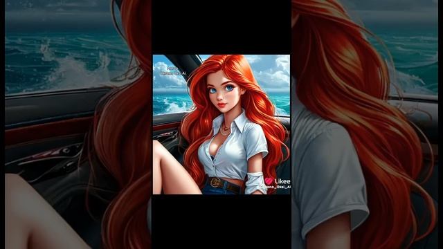 Русалочка Ариэль и принцесса Жасмин (2) Oksana Oksi Ai