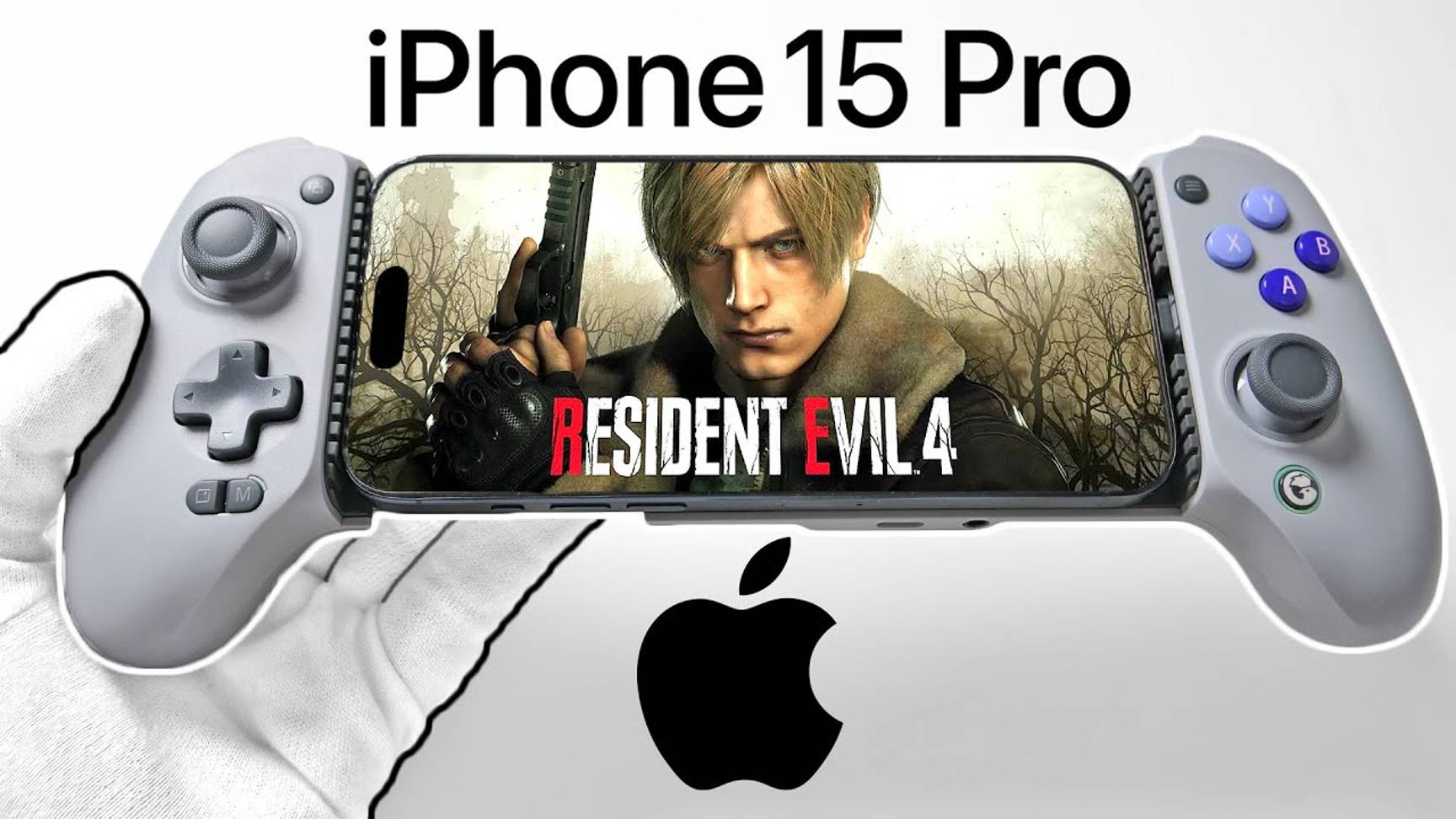 Новая эра игр на смартфонах... Resident Evil 4 на iPhone 15 Pro! (GameSir G8 Galileo)