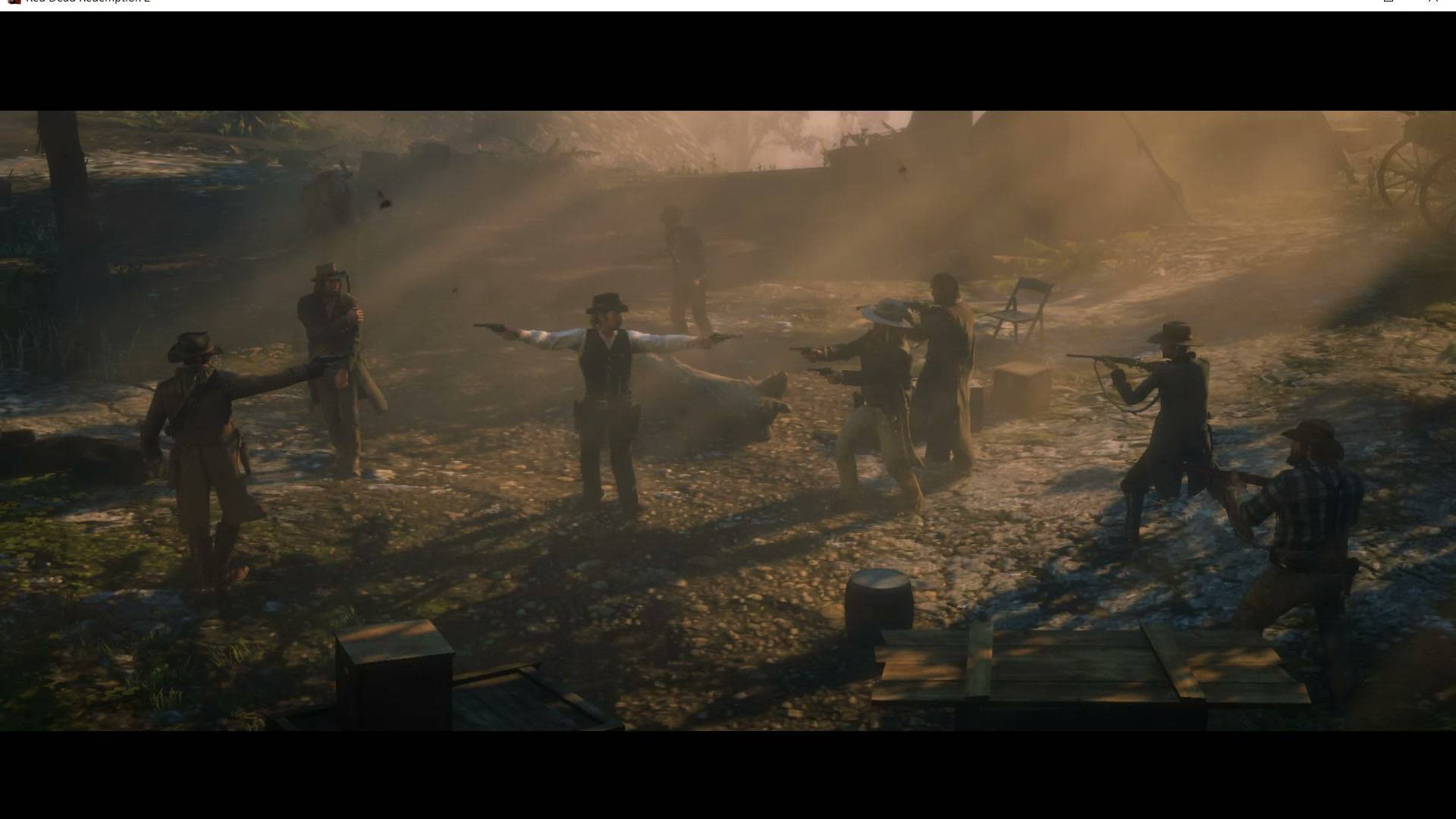Red dead redemption 2. Blood, death and redemption.