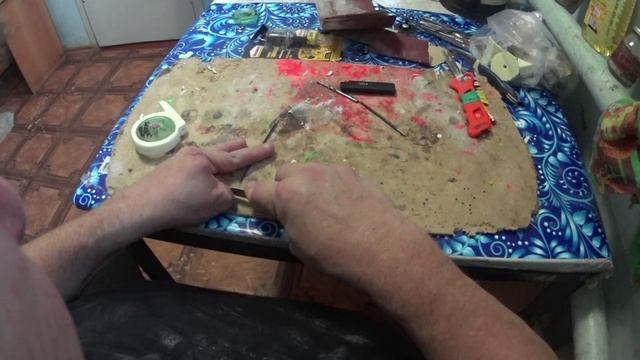 зимняя удочка блеснилка для хищника .Сельская Рыбалка и кухня Сергея.