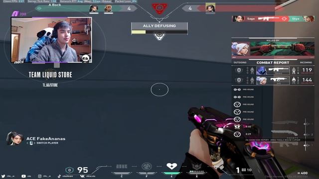 SPLIT! MVP! LIQUID NATS INSANE CYPHER VALORANT RANKED GAMEPLAY [Full Match VOD]